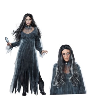Bloody Mary Costume and Wig Women Set - Scary Costumes