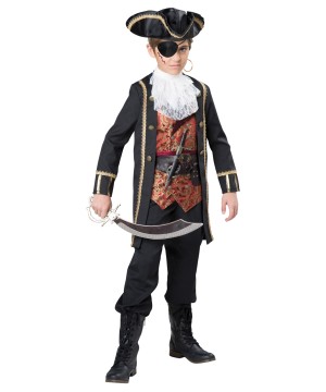 Captain Scurvy Pirate Boys Costume