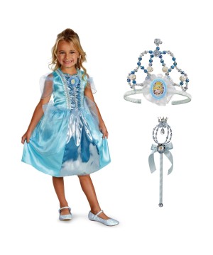 Disney Princess for a Day Cinderella Girls Costume Kit