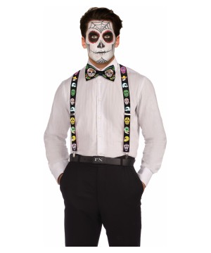 Day of Dead Bow Tie