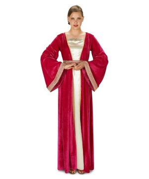Fuschia Renaissance Lady Women Costume
