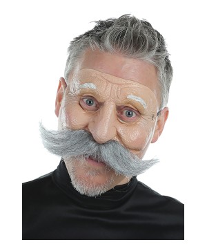 Gramps Mustacheo Mask