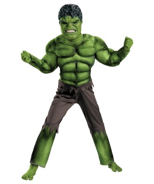 Kid's Hulk Avengers Costume - Superhero Costumes