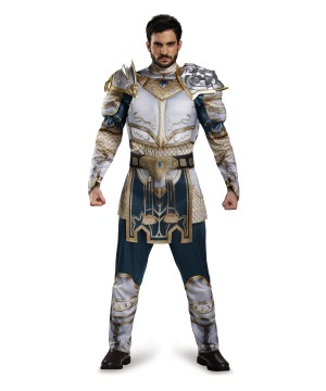 Disguise King Llane Classic Muscle Warcraft Legendary Costume, X-Large