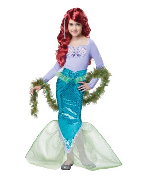 Magical Mermaid Girls Costume