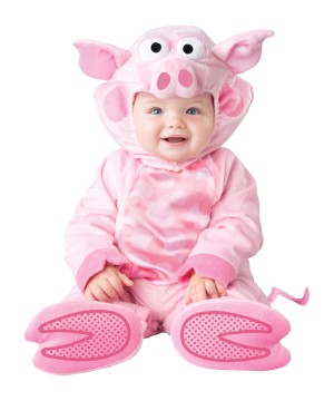 Precious Pink Piggy Baby Costume