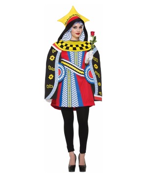 Queen of Cards Women Costume