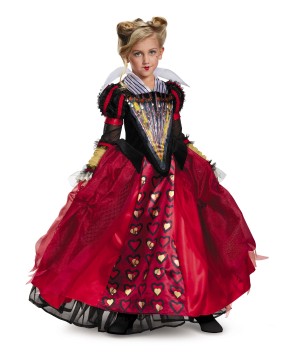 Red Queen Girl Costume - Movie Costumes