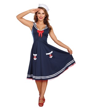 Sailor Aboard Woman Costume