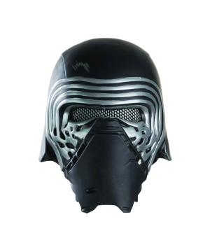 Star Wars Episode Vii Kylo Ren Boys Half Helmet Mask - Masks