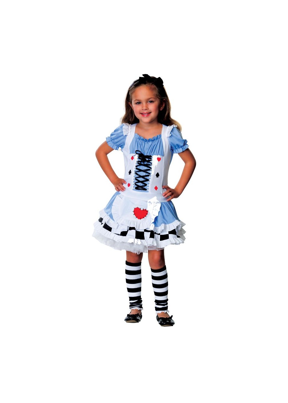  Alice in Wonderland Girls Costume