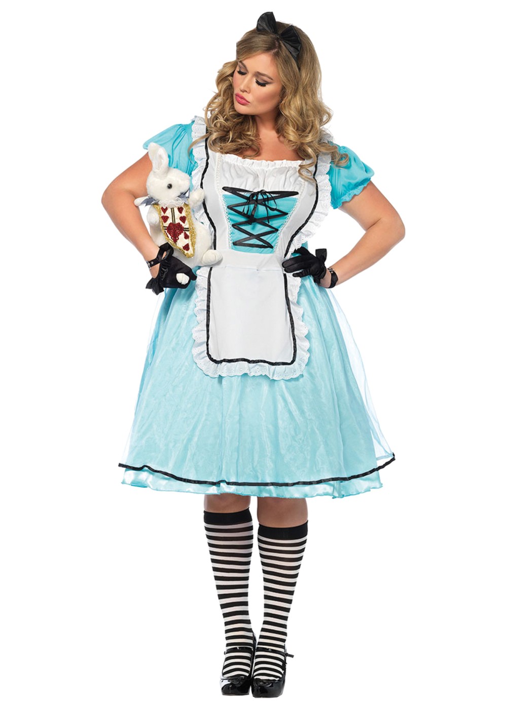 Alice Time Plus Size Women Costume