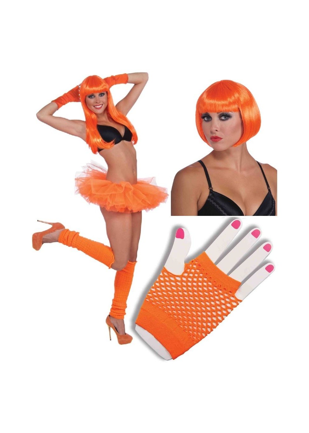 Kids All About The Neon Orange Woman Kit