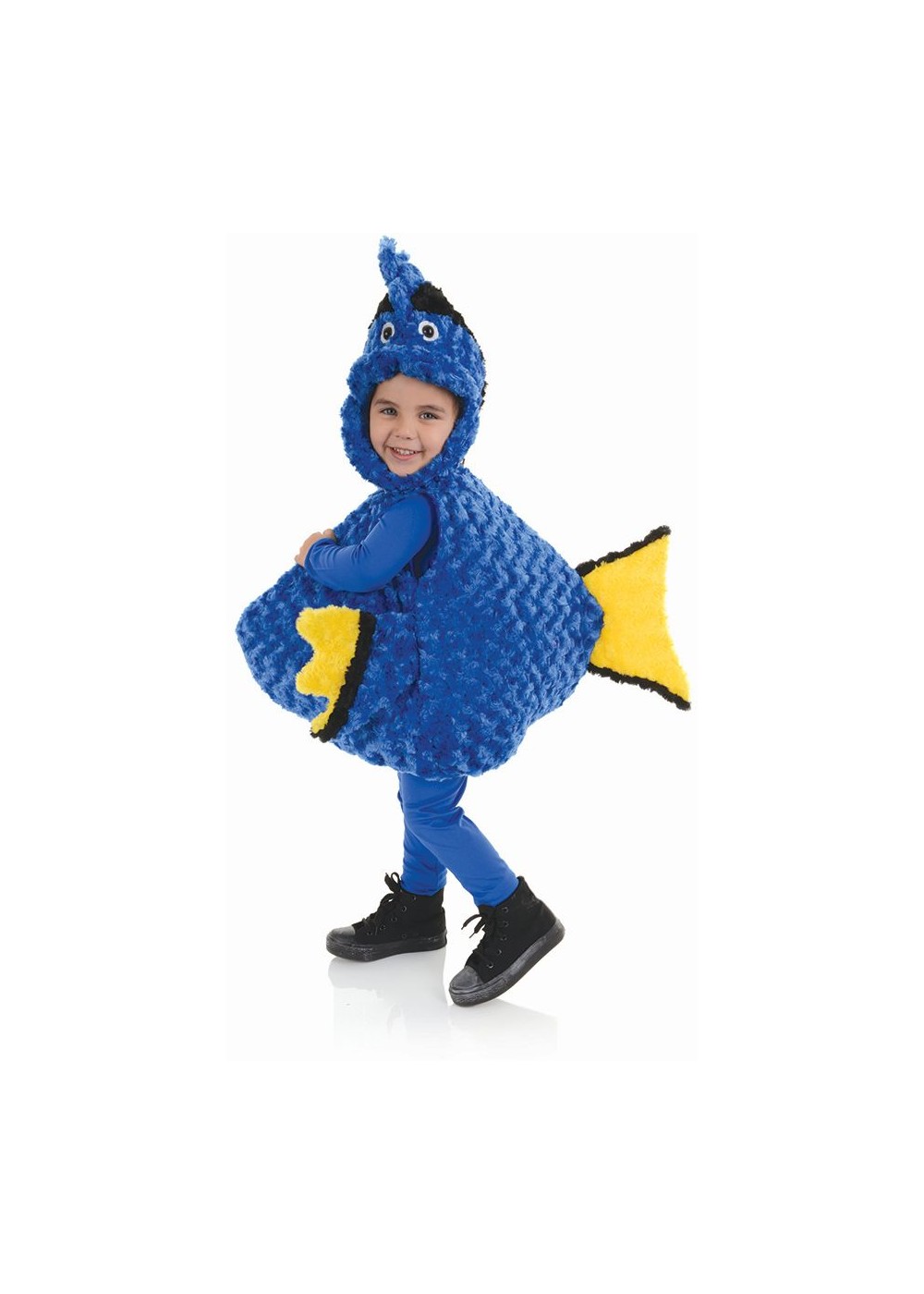Kids Little Blue Fishie Toddler/child Costume
