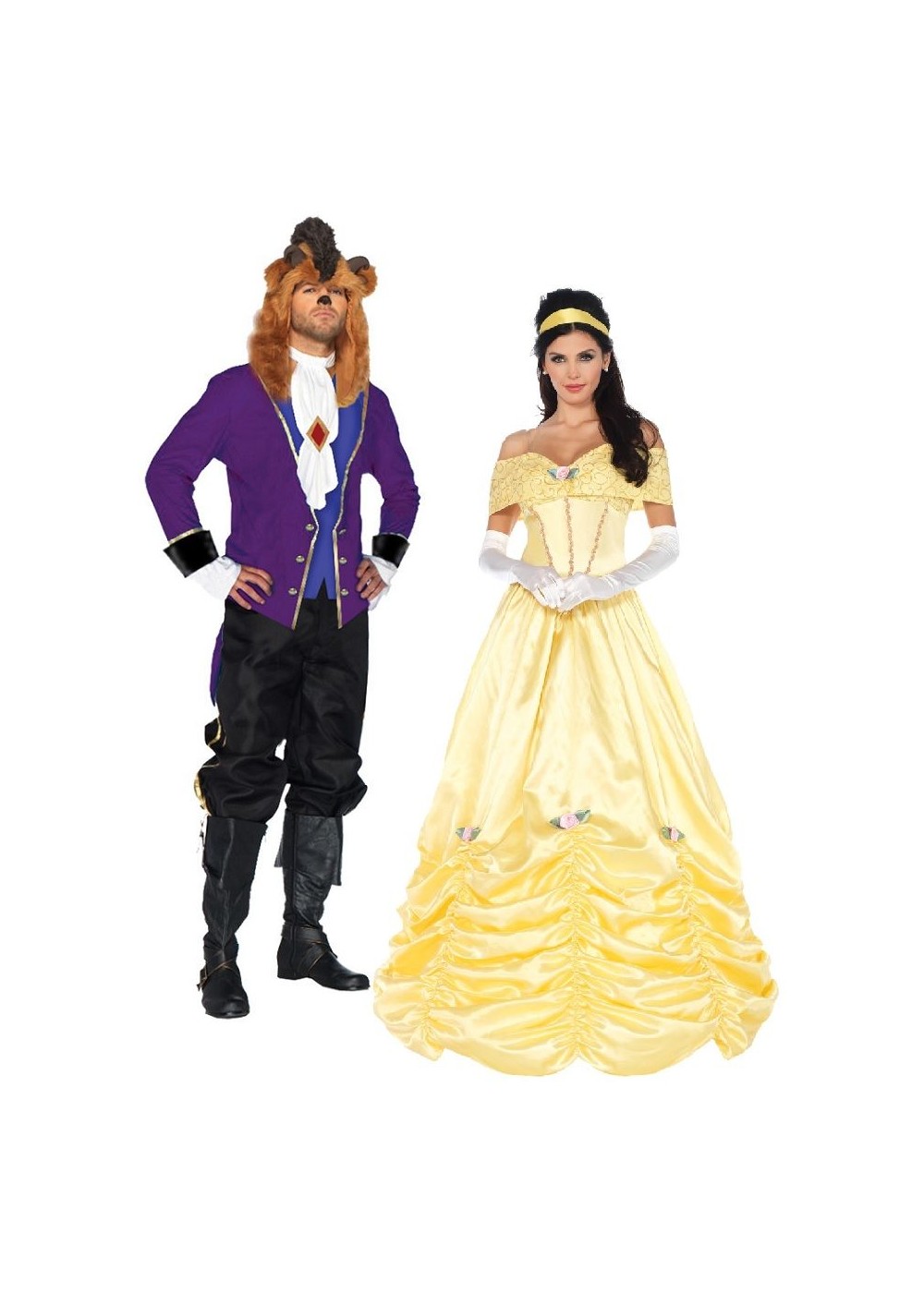 Beauty And The Beast Couple Costume Kit