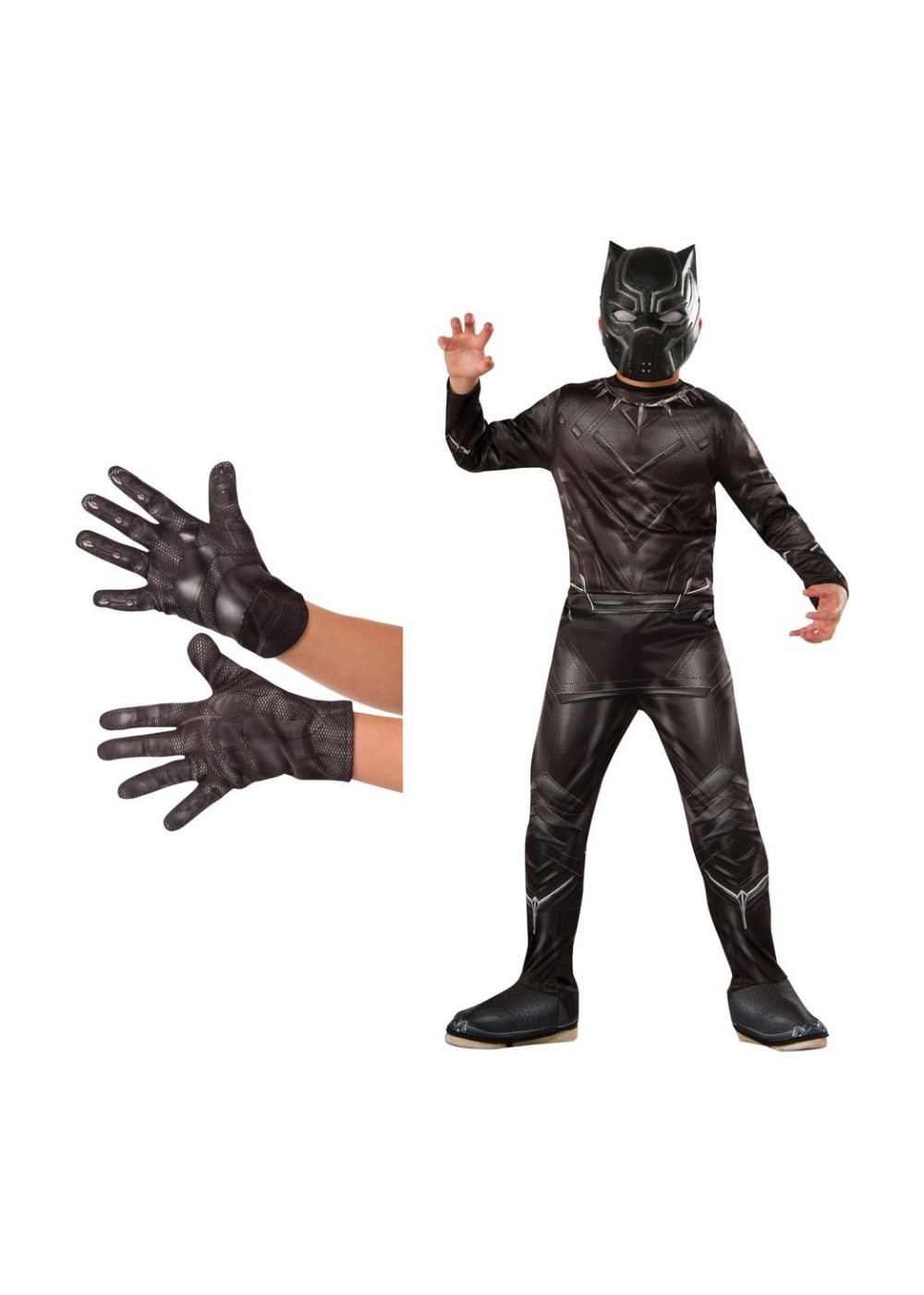 Black Panther Boys Costume Kit