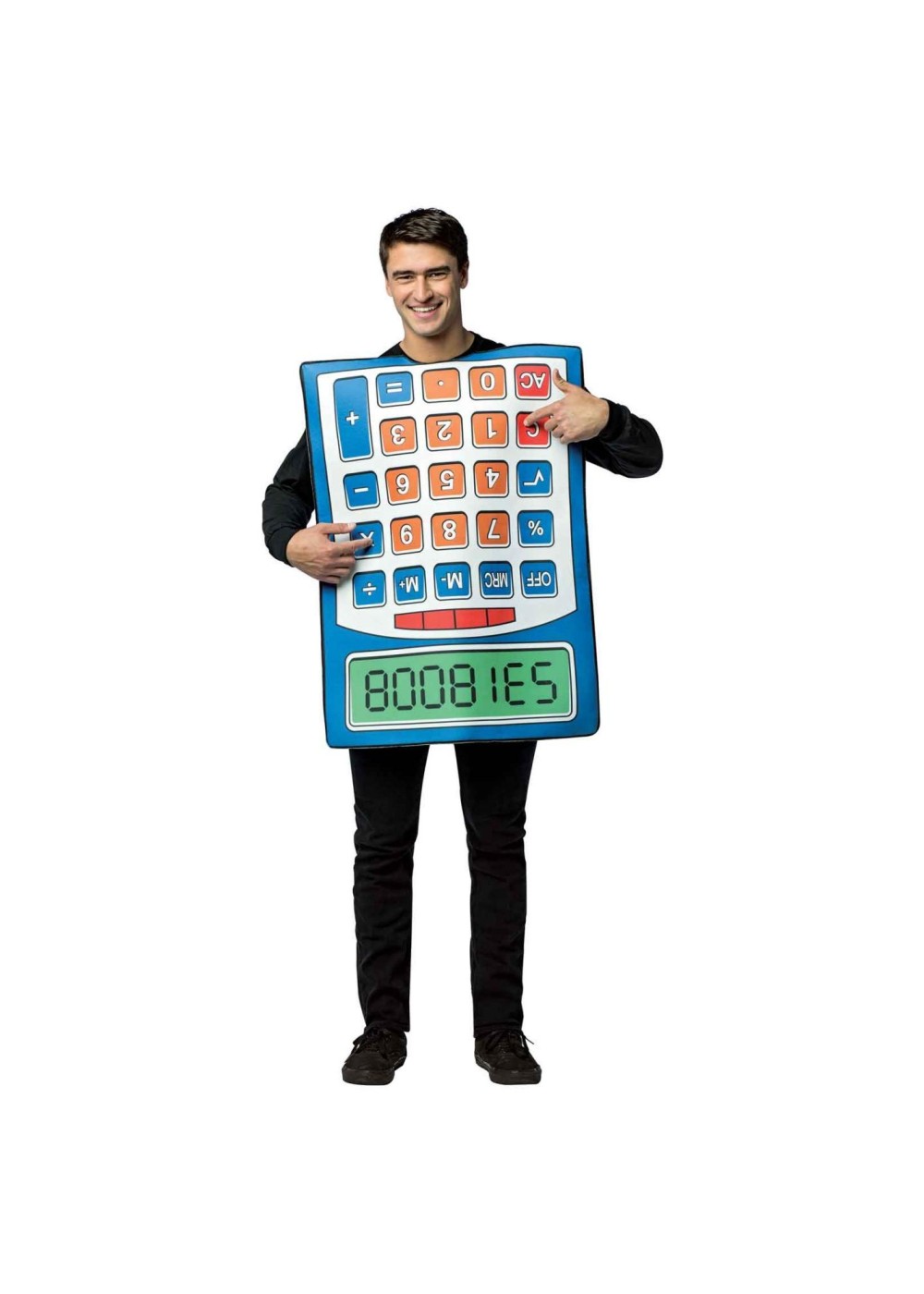 Boobies Calculator Men Costume