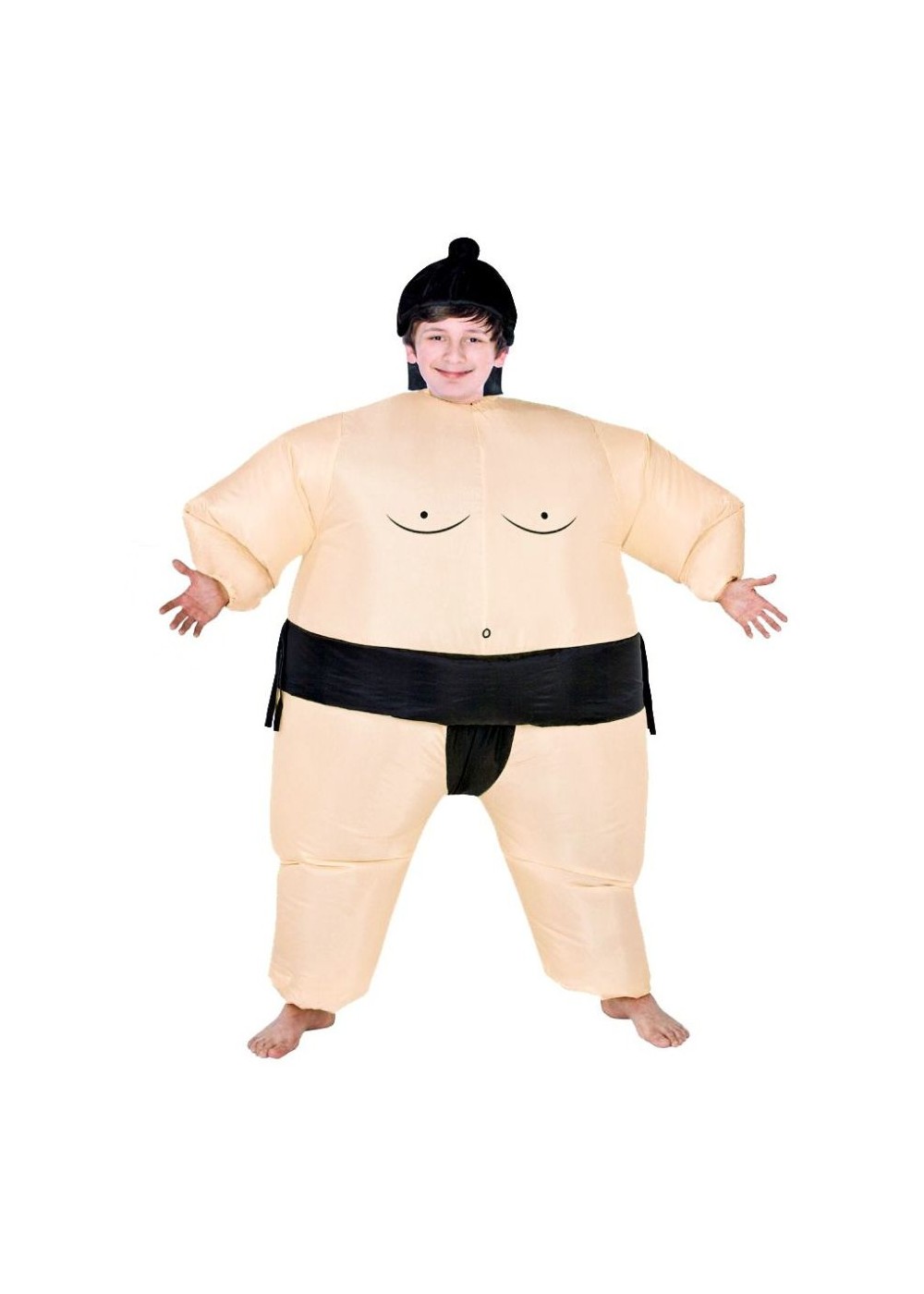 K493 Child Kids Inflatable Sumo Wrestler Sport Fan Operated Suit Costume Blow Up 