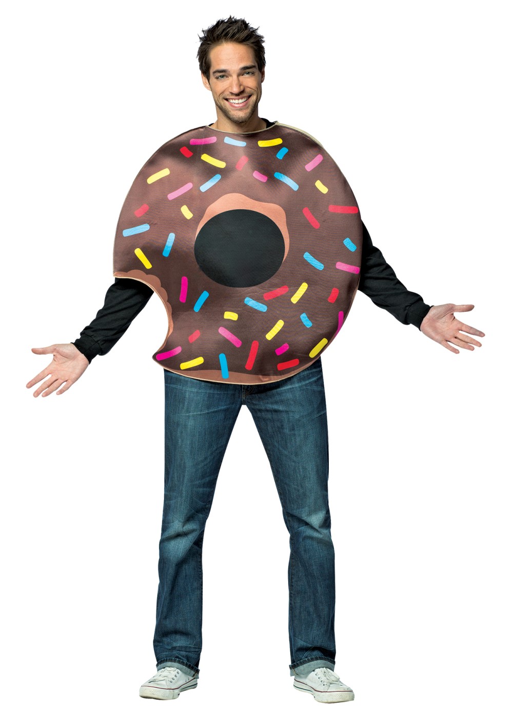 Chocolate Doughnut With Bite Costume