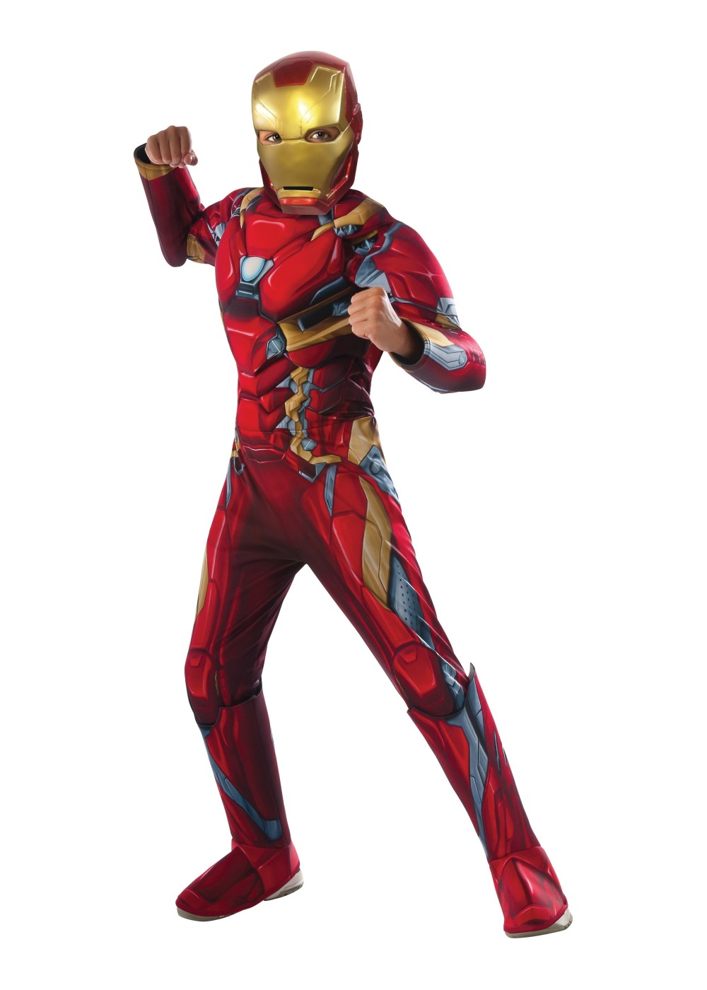 Civil War Iron Man Deluxe Boys Costume