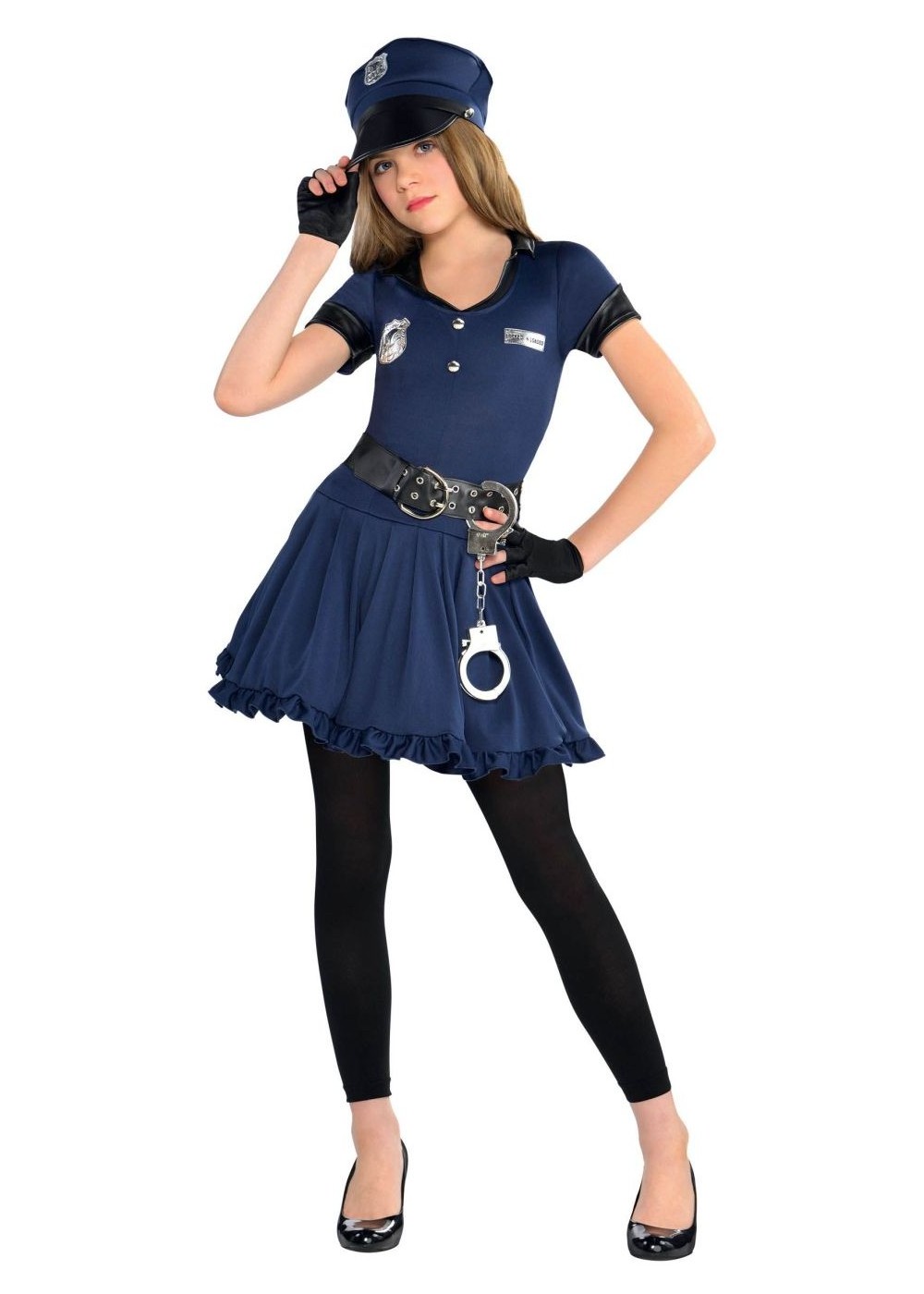 Kids Cop Cutie Girl Costume