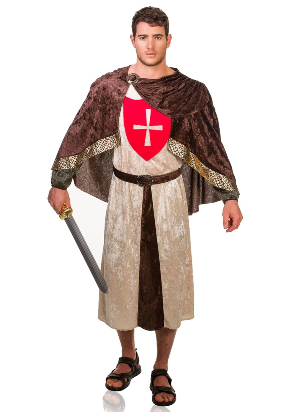 Crusader Men Medieval Costume
