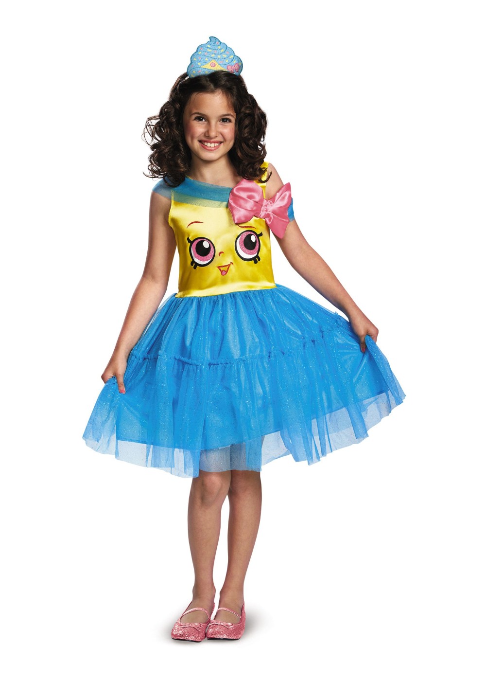 Kids Girls Cupcake Queen Classic Costume