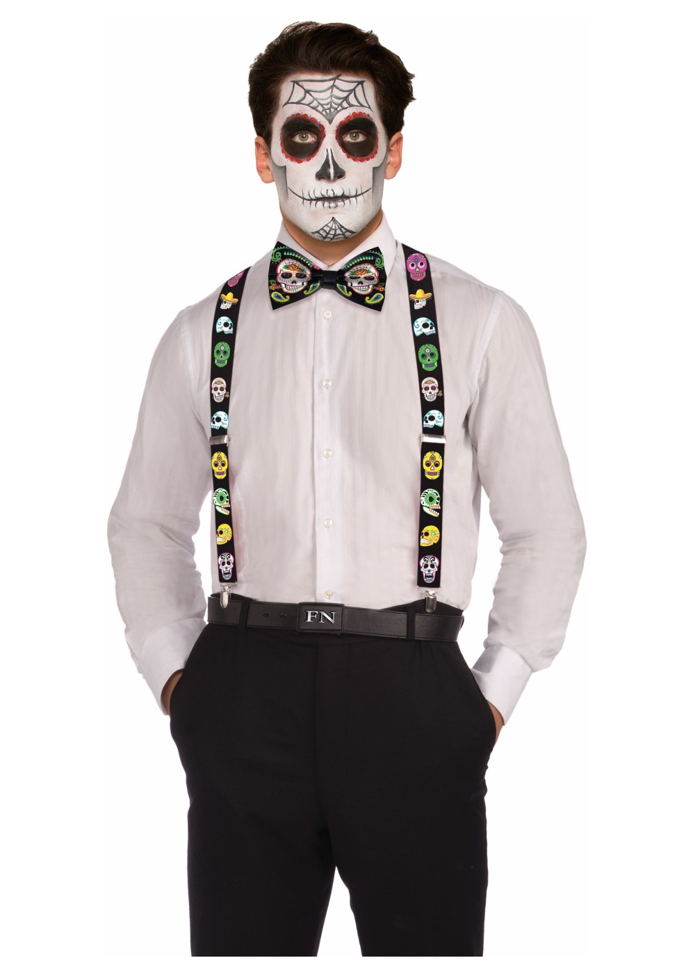 Day Of Dead Bow Tie