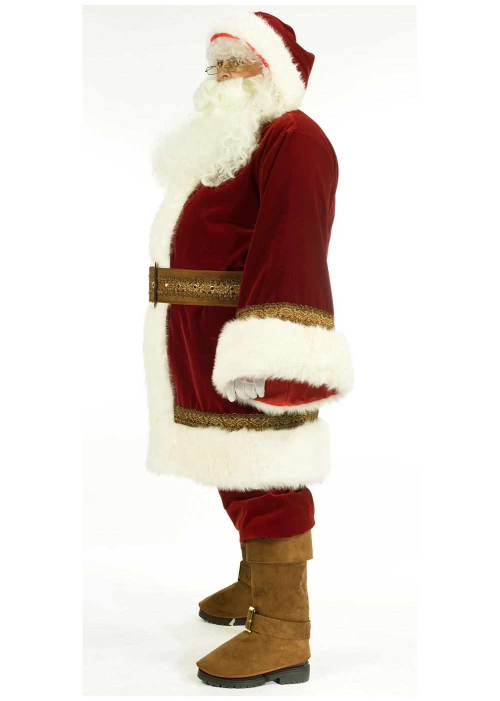 Men's Old Time Santa Claus Costume 