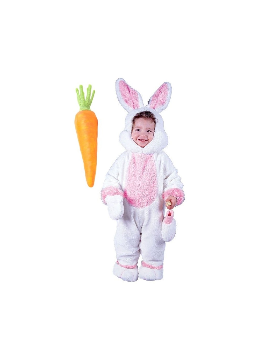 Easter Bunny Baby And Carrot Prop Costume Kit