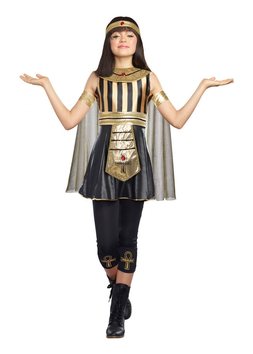 Kids Egyptian Jewel Cleopatra Tween Costume