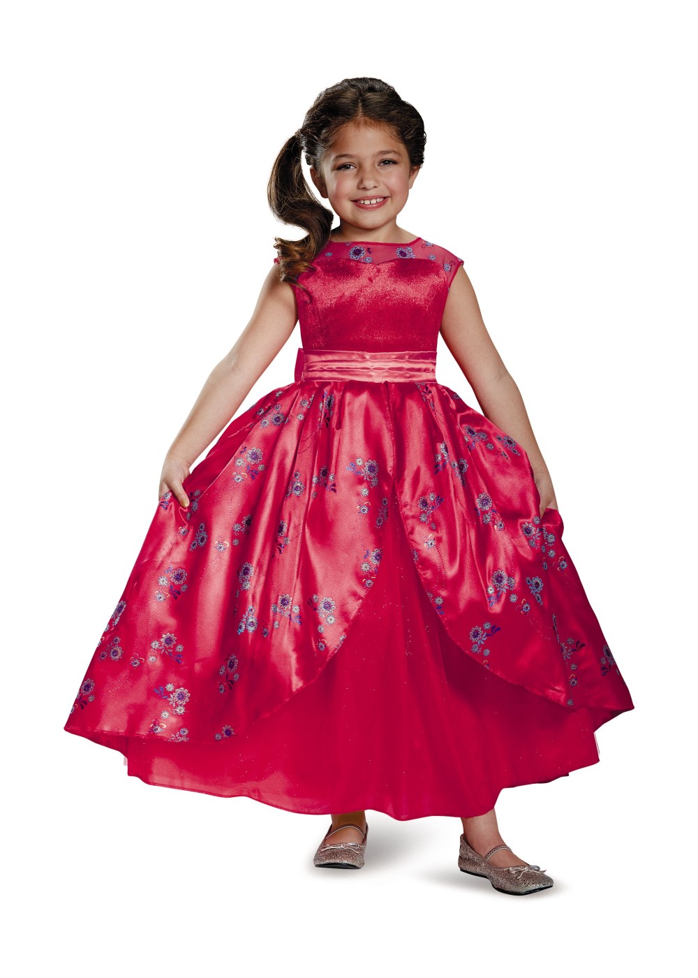 Kids Elena Of Avalor Ball Gown Disney Girl Costume Deluxe