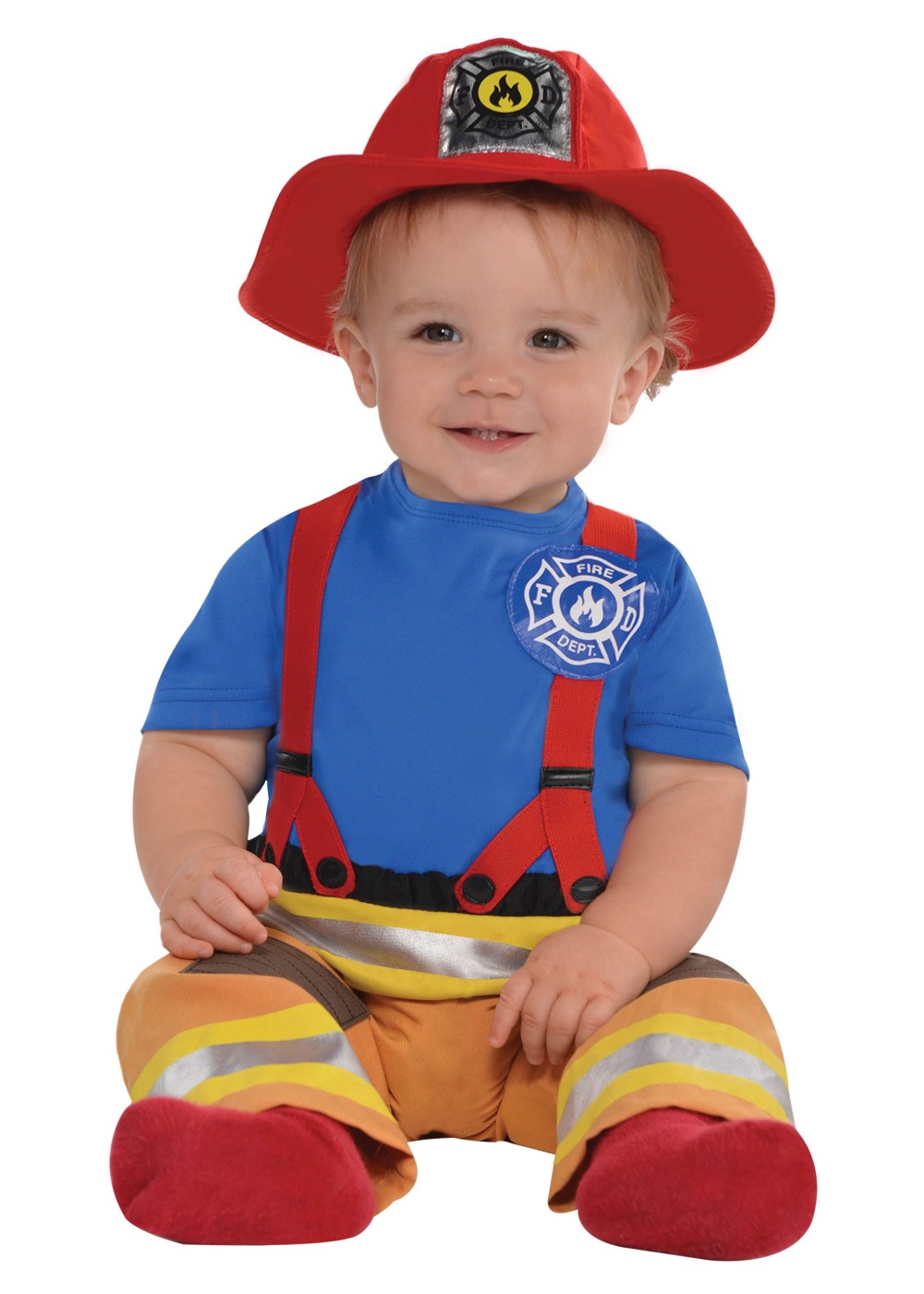 Baby Boys First Fireman Costume