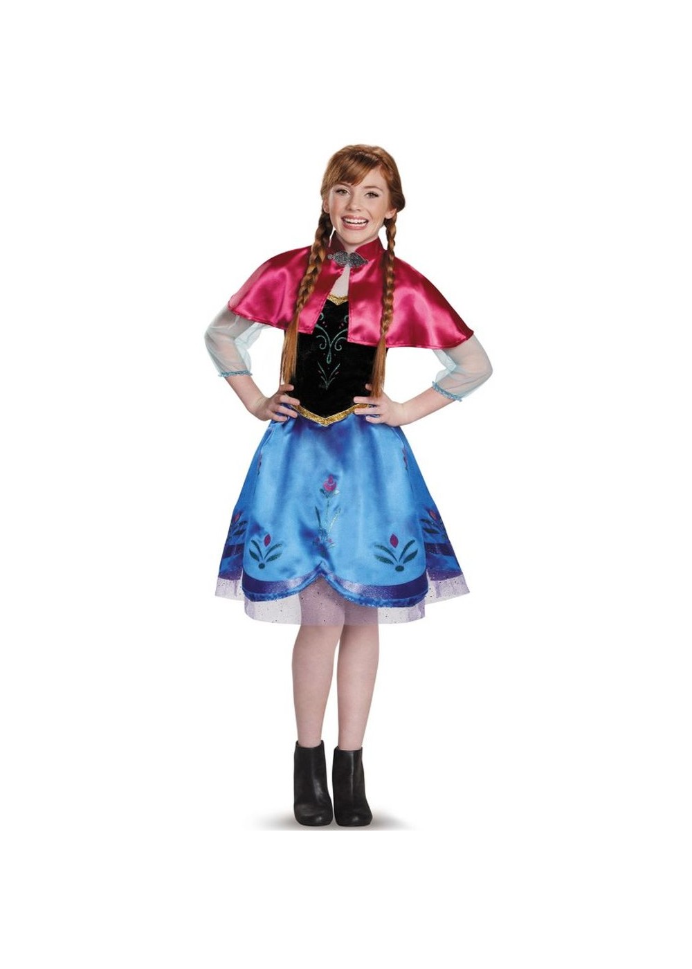 Kids Frozen Anna Teen Disney Costume