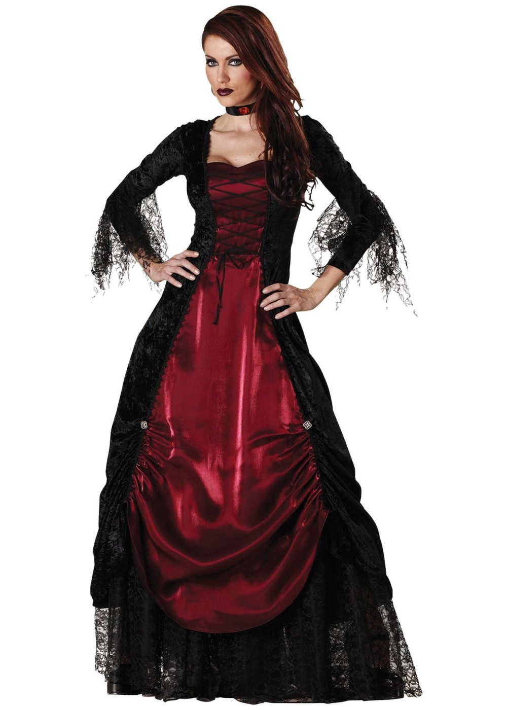 Gothic Vampira Womens Costume Deluxe