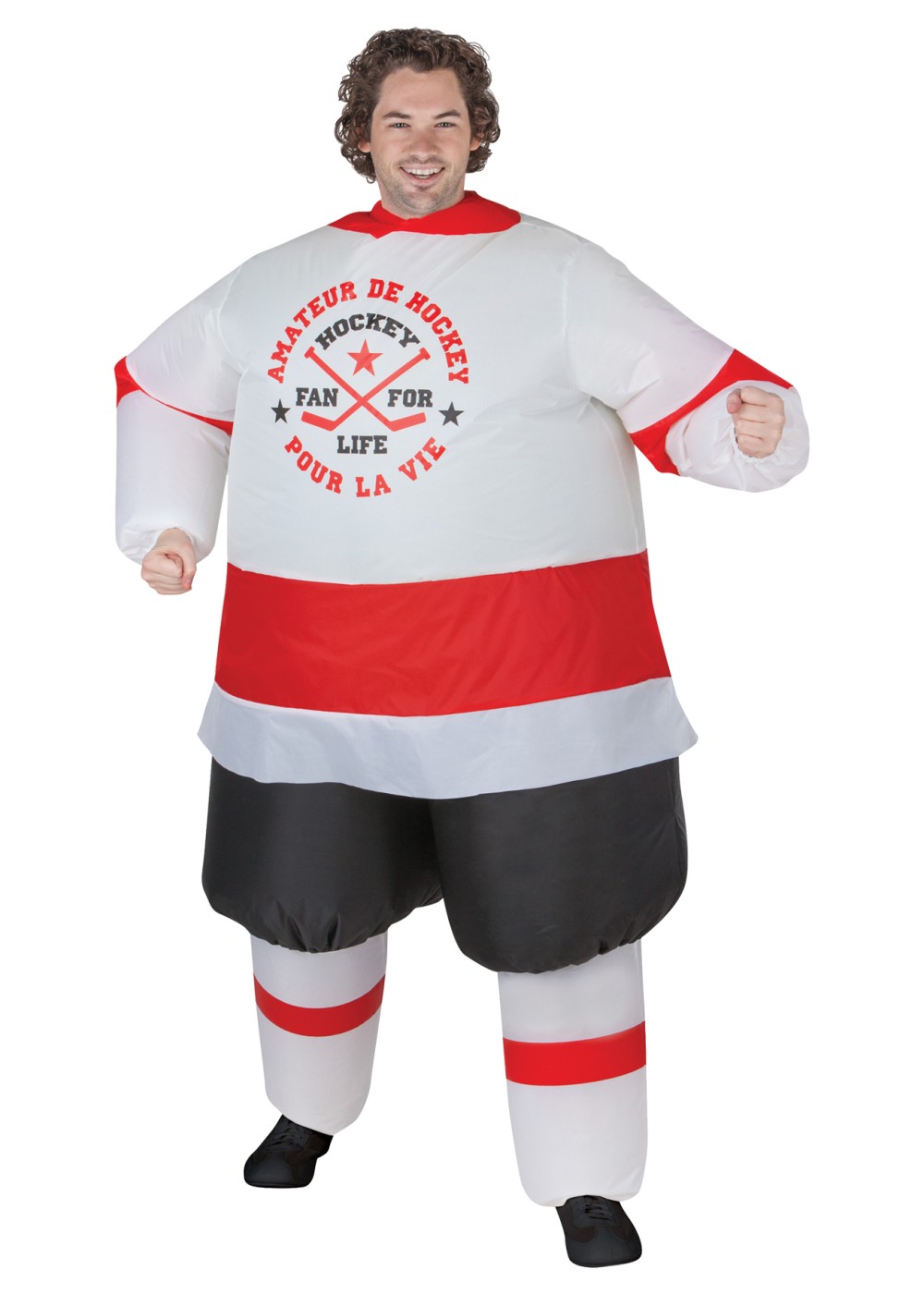 Inflatable Hockey Player Costume
