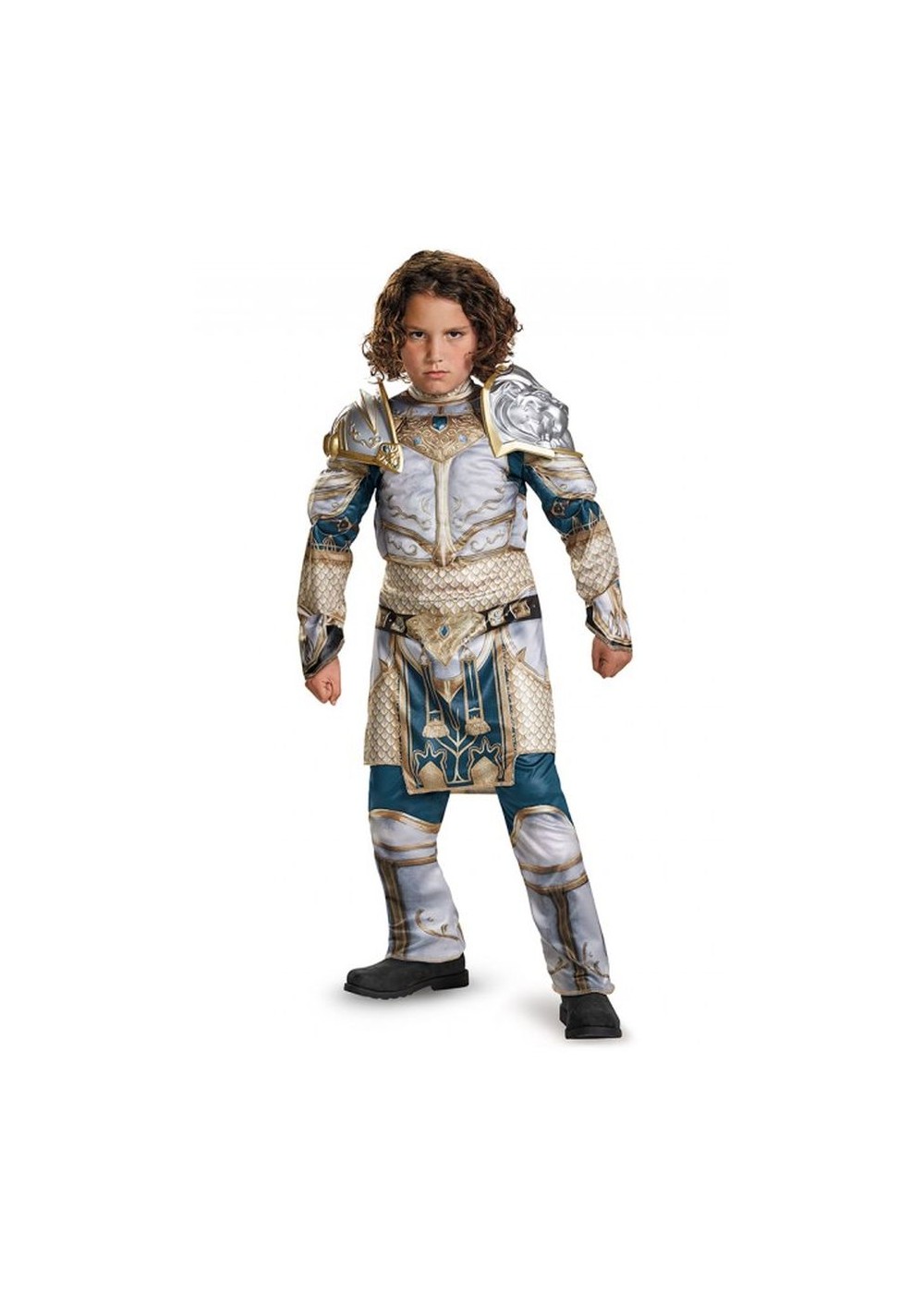 Warcraft King Llane Boys Muscle Costume