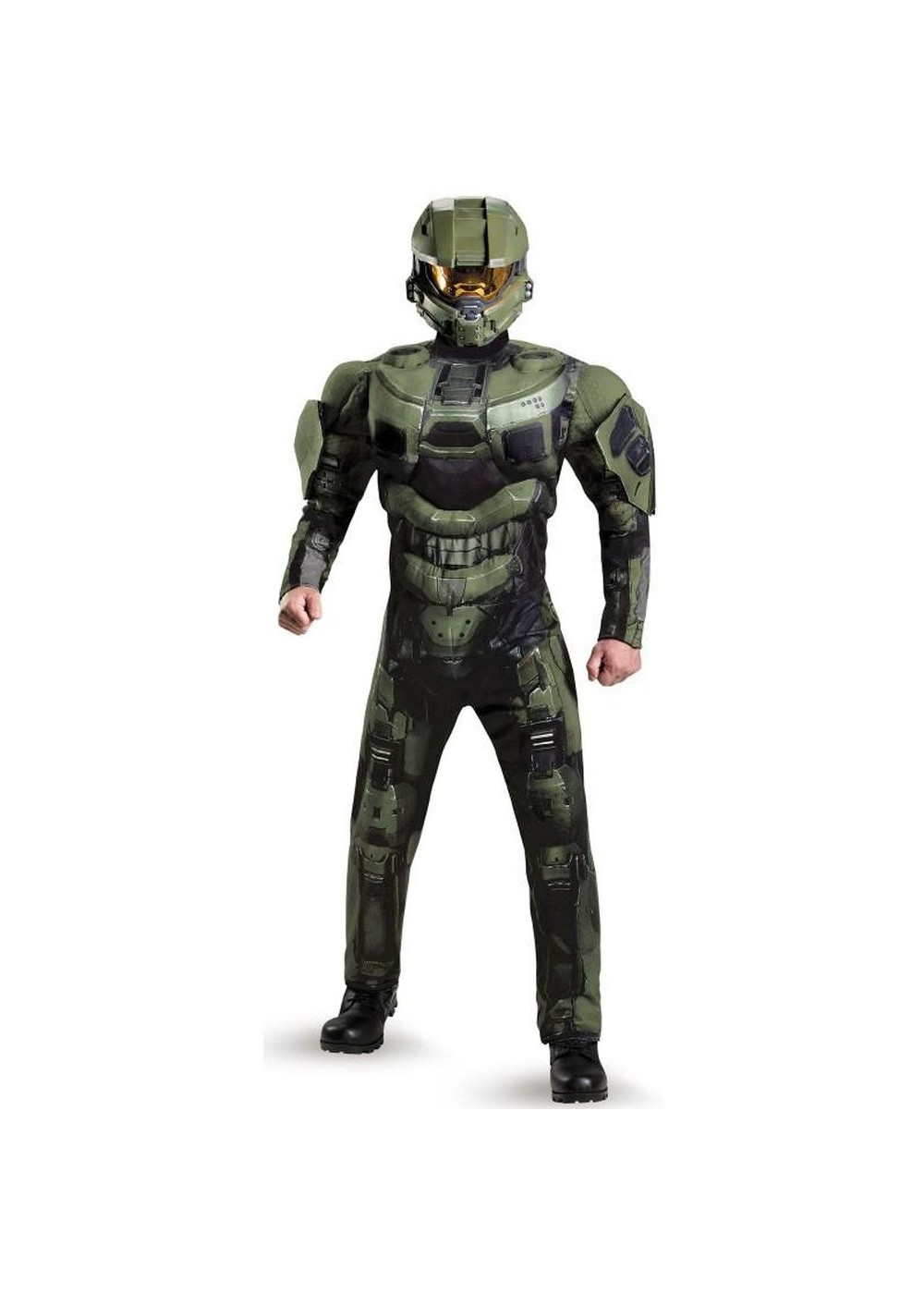 Master Chief Deluxe Muscle Men Costume