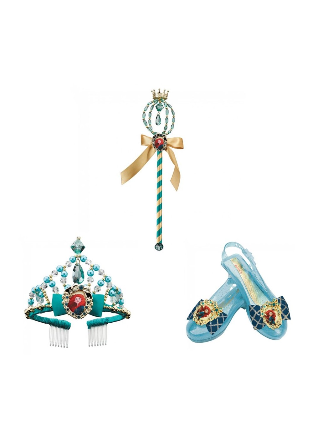 Merida Wand Tiara and Shoes Kit - Accessories