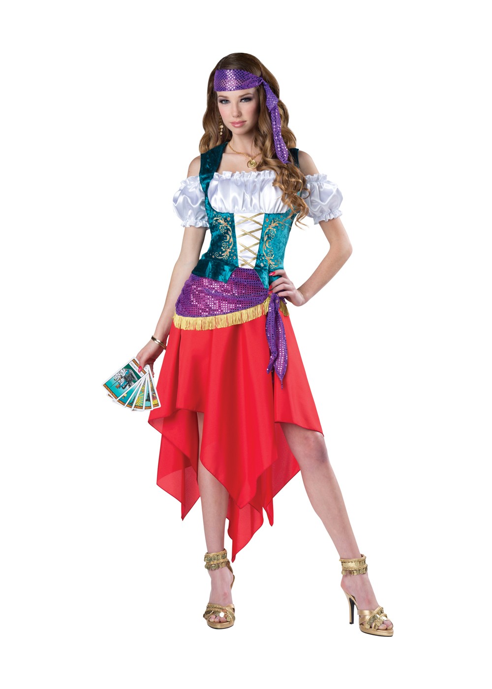Mystical Gypsy Woman Costume Renaissance Costumes