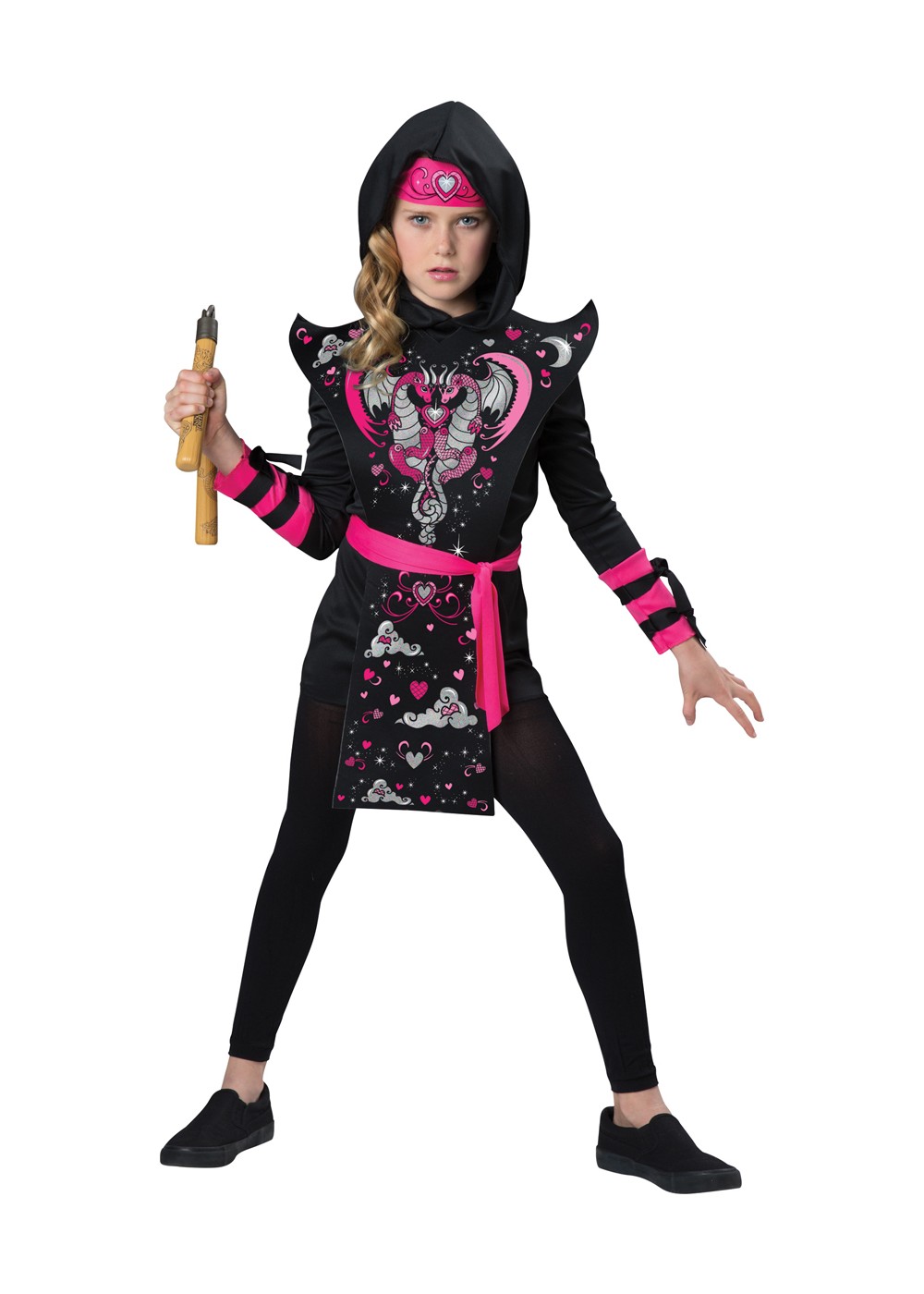 Kids Ninja Girl Costume