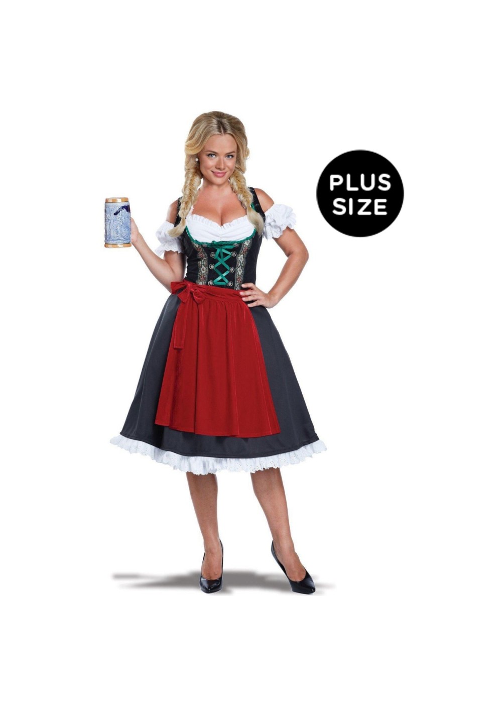 salut råolie detaljer Oktoberfest Fraulein Plus size Women Costume - Holiday Costumes