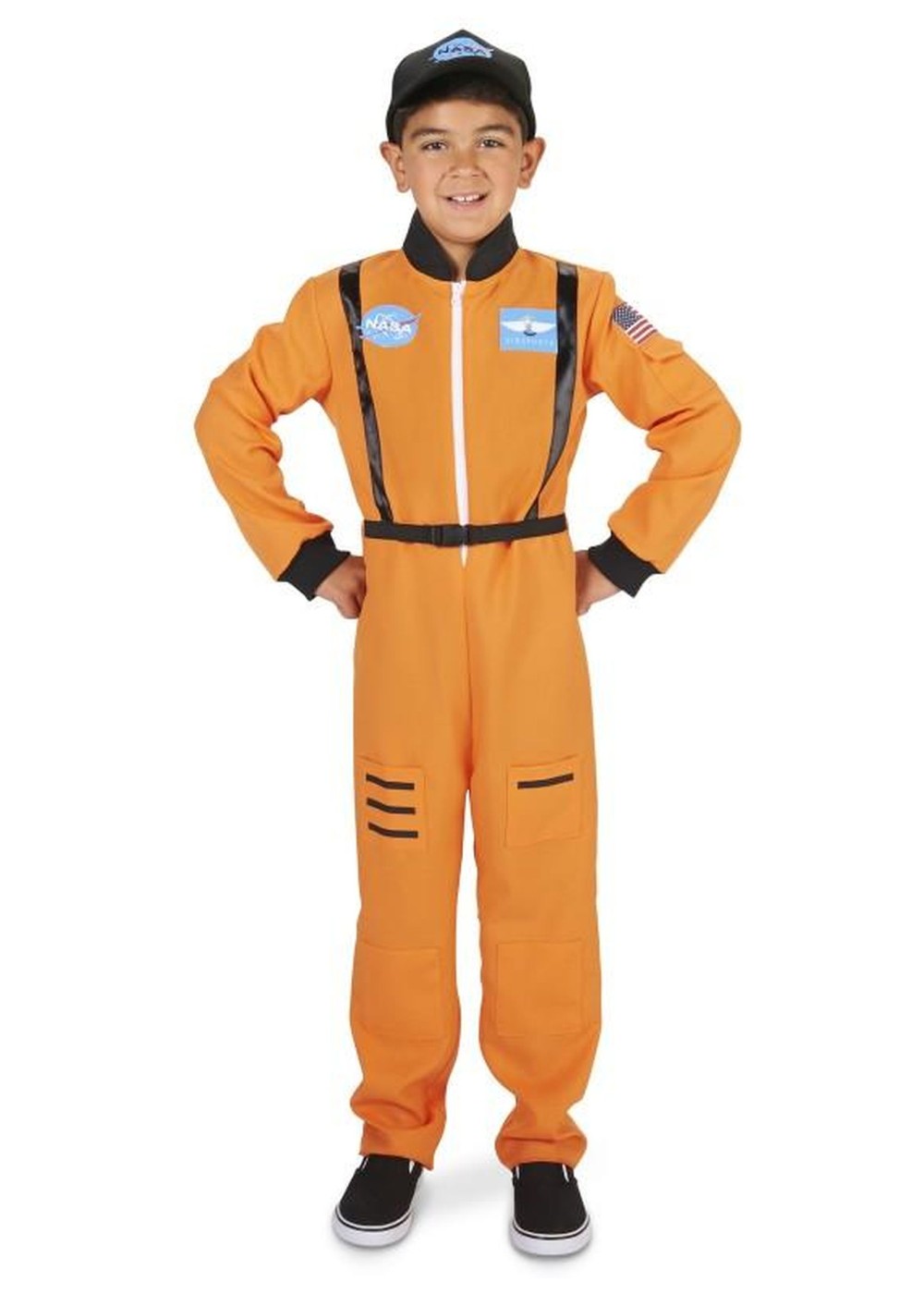Orange Boys Astronaut Costume