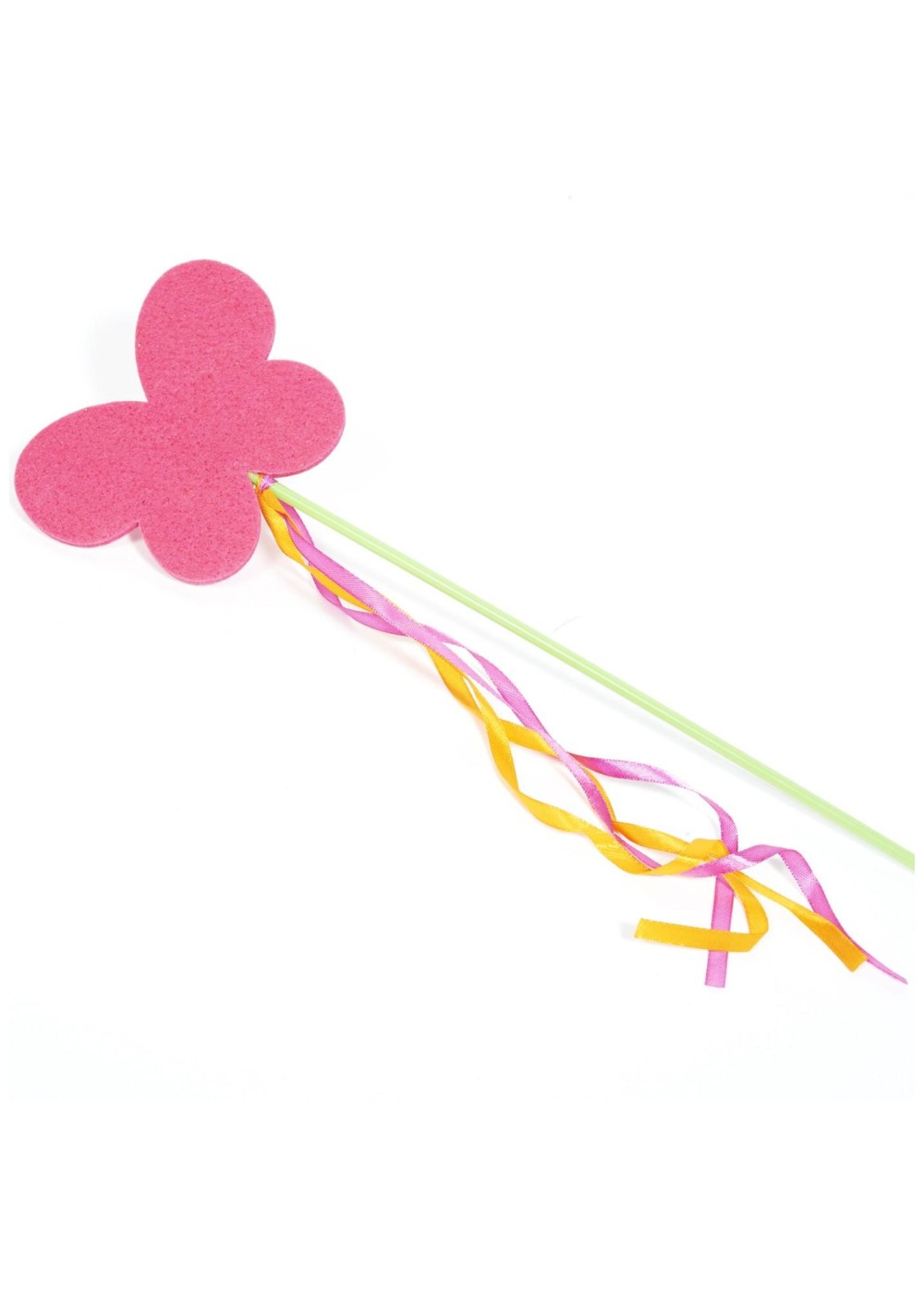 Pink Butterfly Wand