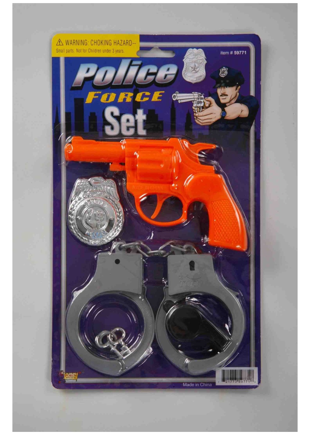 Police Force Costume Set