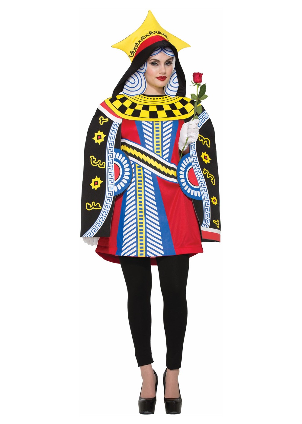 Queen Of Cards Women Costume