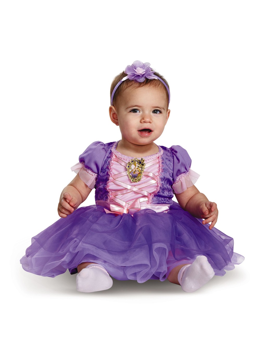 Girls Rapunzel Deluxe Infant Costume