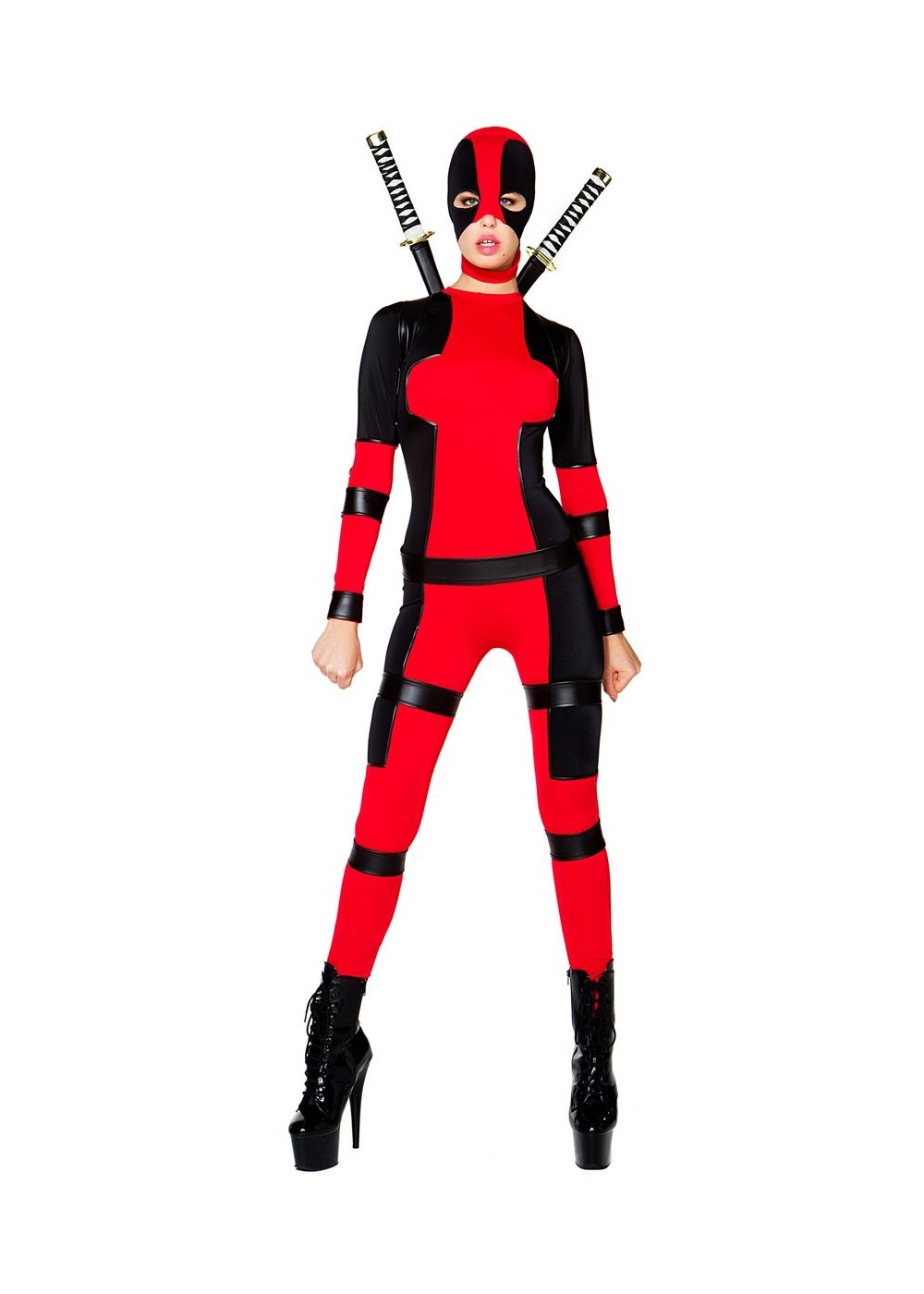 Rebellious  Movie Character Ninja Women Costume
