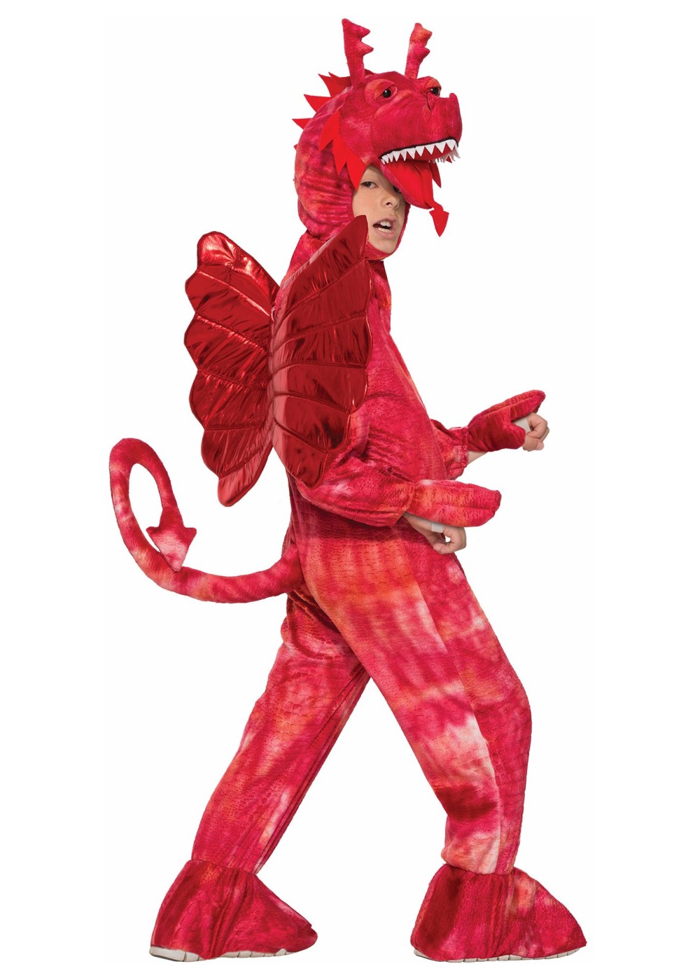 Red Dragon Boys Costume