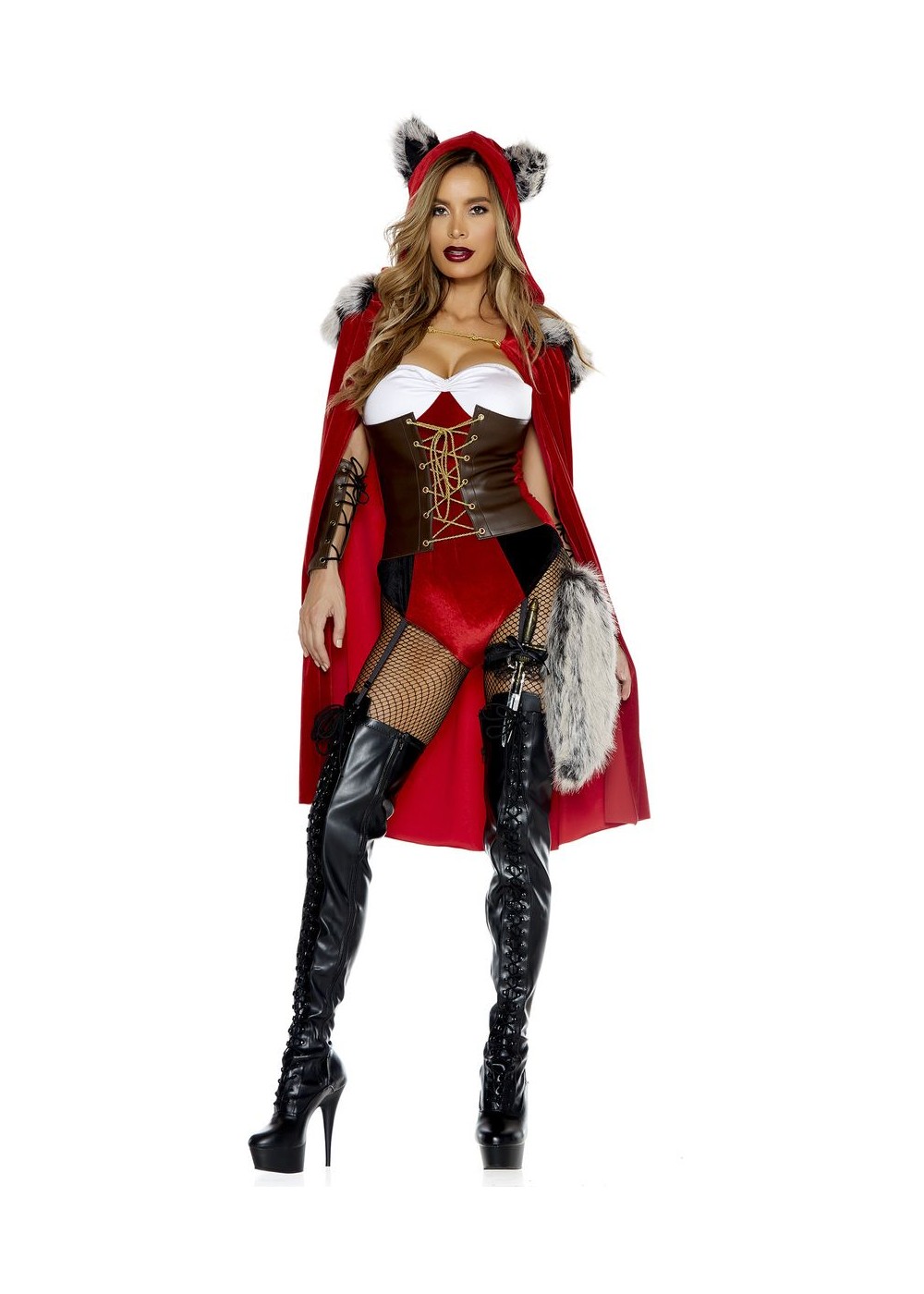 Red Riding Hood Haute Storybook Character Women Costume